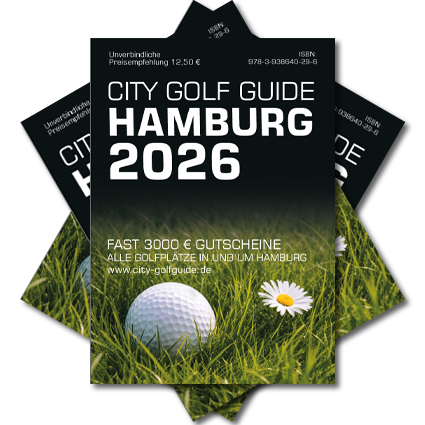 City Golf Guide Hamburg 2026, drei Stück