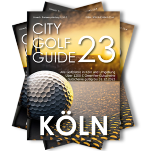 City Golf Guide Köln 2023 - Cover 3er