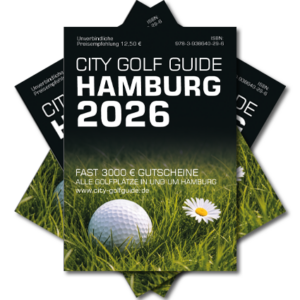 City Golf Guide Hamburg 2026, drei Stück