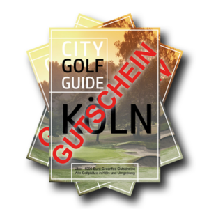 Gutschein für 3 Golf Guides Köln 2024