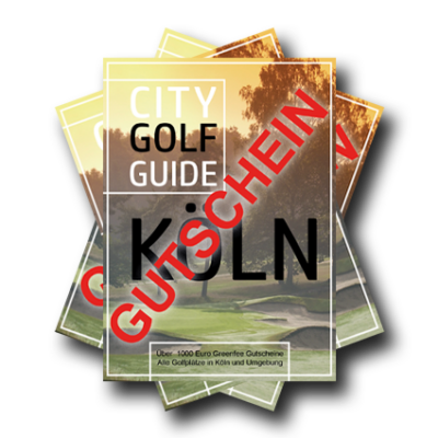 Gutschein für 3 Golf Guides Köln 2024