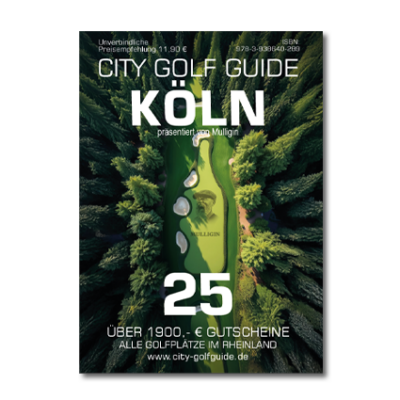 City Golf Guide Köln 2025 - Single Edition